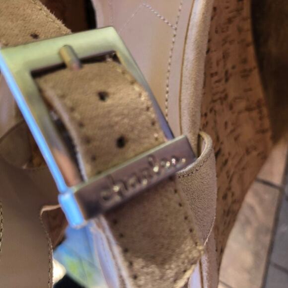 Charles David wedge sandals sz 10 NEW - Picture 10 of 12